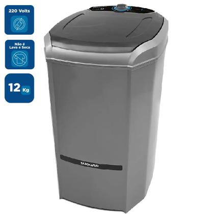 Lavadora de Roupas Suggar 12Kg Lavamax Eco Prata LE1202PR 220 Volts Imagem de Lavadora de Roupas Suggar 12Kg Lavamax Eco Prata LE1202PR 220 Volts
