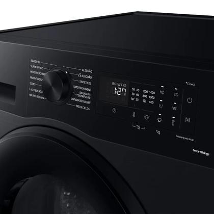 Imagem de Lavadora Digital Inverter Samsung WW13CG Black 13kg