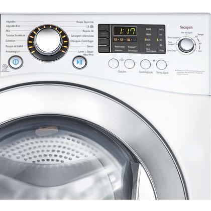 Lavadora e secadora de roupas LG Prime com 8,5Kg WD-W1485ADA