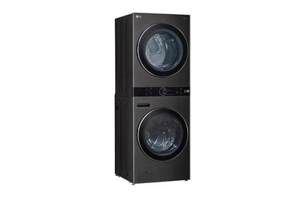 Imagem de Lavadora e Secadora LG WashTower 17KG Preto Inox 220V WK17BS6A