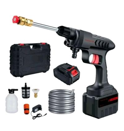 Imagem de Lavadora Jato De Alta Pressão Recarregável Portátil Sem Fio Frequência 60hz Voltagem 110v/220v