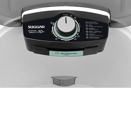 Imagem de Lavadora Semi-Automática Lavamax Eco 10Kg Suggar LE1011BR Branca 127V