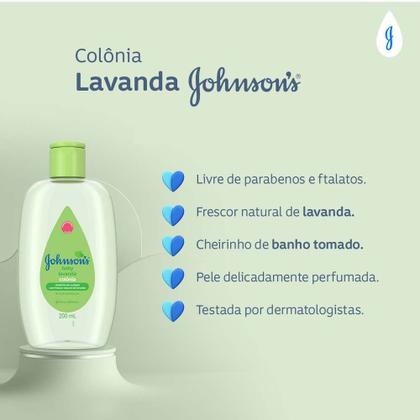 Imagem de Lavanda Johnson's Baby - Perfume Unissex - Deo Colônia