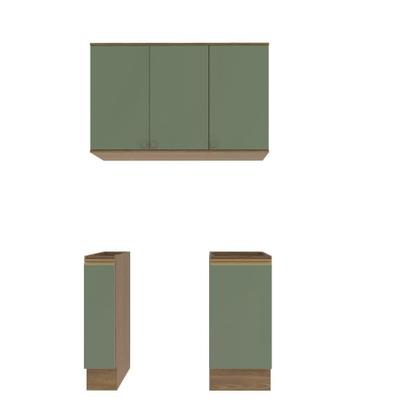 Imagem de Lavanderia Modulada Kappesberg Celeste 3 Peças 120cm