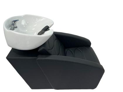 Imagem de Lavatório De Cabelo Cuba Porcelana Reclinável Salão De Beleza Cabelereiro