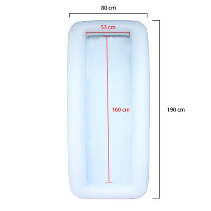Imagem de LAVATÓRIO INFLÁVEL BANHEIRA PARA O CORPO - LONGEVITECH Tamanho:Único