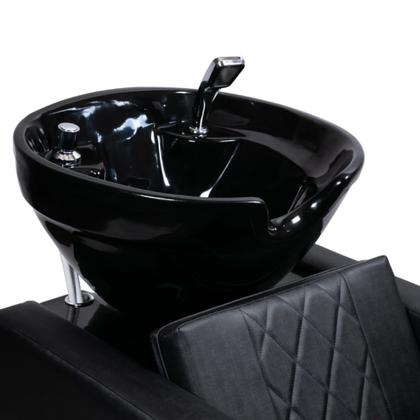 Imagem de Lavatório Para Salão Stilo Com Cuba de FIBRA Preta