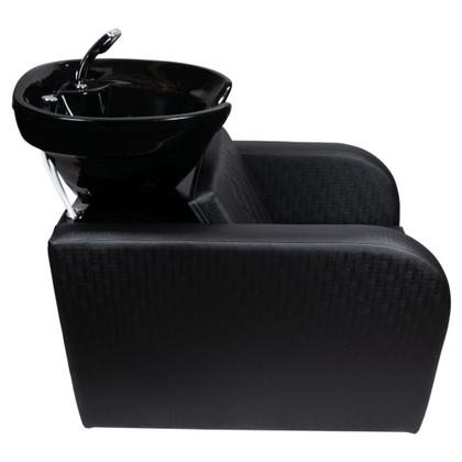 Imagem de Lavatório Para Salão Stilo Com Cuba de FIBRA Preta