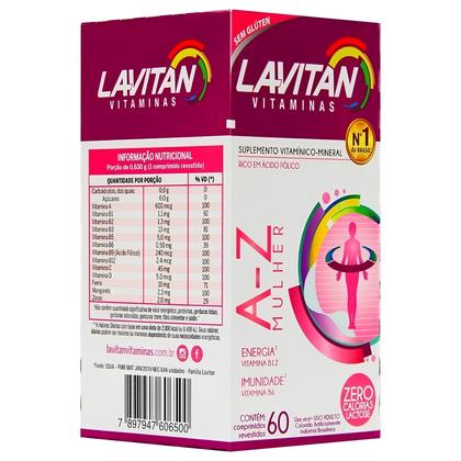 Imagem de Lavitan A-z Mulher 60 Comprimidos
