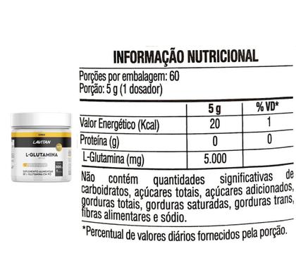 Imagem de Lavitan L-glutamina Em Pó 300g + 1 Dosador - Cimed
