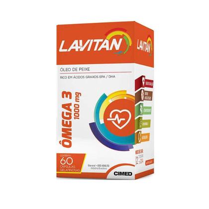 Imagem de Lavitan Ômega 3 1000mg 60cps   - Cimed