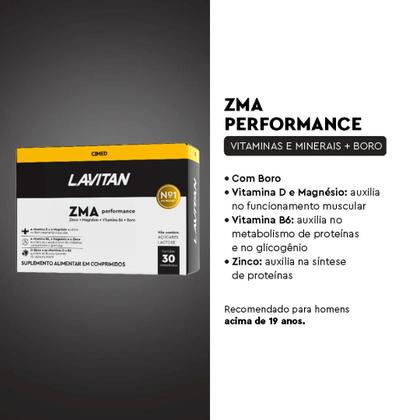 Imagem de Lavitan testo zma performance kit 3 caixas 30 cp cimed