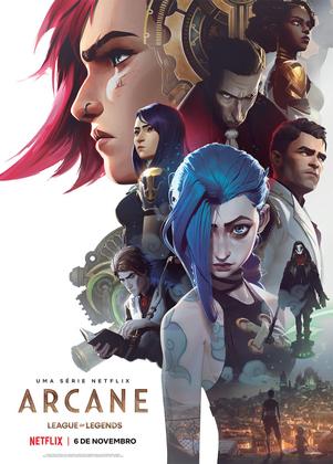 Imagem de League of Legends: Arcane - Superpôster Cinema e Séries