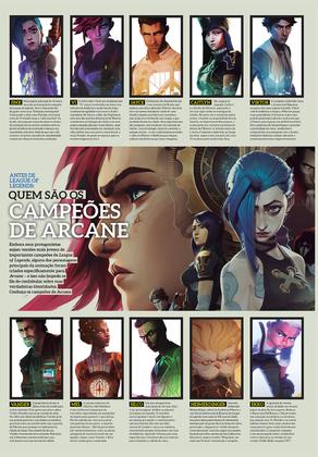 Imagem de League of Legends: Arcane - Superpôster Cinema e Séries