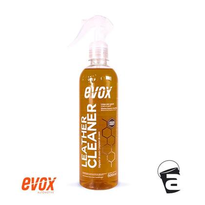 Imagem de Leather cleaner renova o couro de bancos e peças 500ml evox automotive 