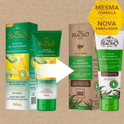 Imagem de Leave-In de Tratamento Reconstrutor Total 100ml Tio Nacho