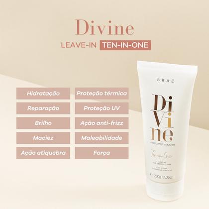 Imagem de Leave In Divine Absolutely Smooth Ten In One 200g - Braé