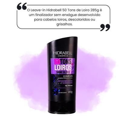Imagem de Leave-in Hidrabell 50 Tons de Loiro 285g