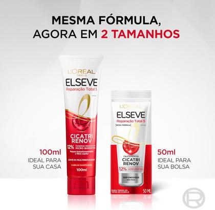 Imagem de Leave-In L'Oréal Paris Elseve Reparação Total 5 Cicatri Renov 100ml