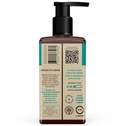 Imagem de Leave-in para Cabelo Calico Jack com Proteção Térmica 120g Don Alcides