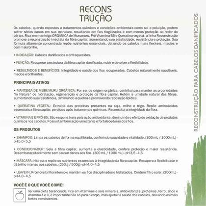 Imagem de Leave-In Reconstrutor Vegano - 300g - Arvensis