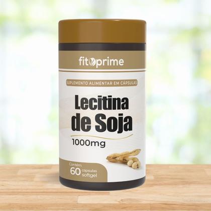 Imagem de Lecitina de Soja 1000mg 60 Cápsulas Fitoprime
