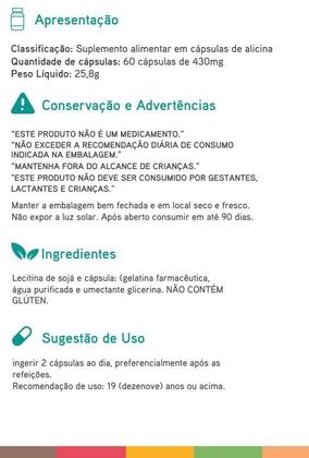 Imagem de Lecitina De Soja 500mg 60 Cáps Apisnutri - SV