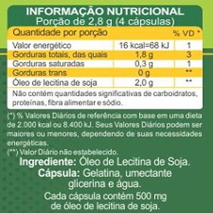 Imagem de Lecitina de soja 900mg Unilife 120 cápsulas