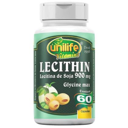 Imagem de Lecitina de Soja - Lecithin 60 cápsulas de 900mg