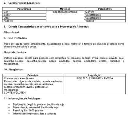 Imagem de Lecitina de soja liquida grings 1 kg