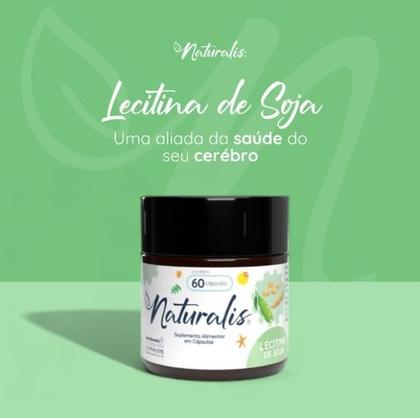 Imagem de Lecitina de Soja Naturalis 120 Cápsulas