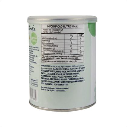 Imagem de Lecitina de Soja Naturalis 120 Cápsulas