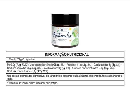 Imagem de Lecitina de Soja Naturalis 60 Cápsulas Kit com 3 Potes