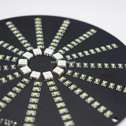 Imagem de Led Circular Visualizer Music Spectrum Display DIY Kit Kits eletrônicos de aprendizagem  Peças de Instrumento e Acessórios