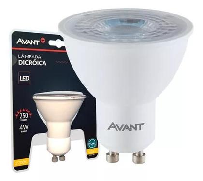 Imagem de Led lampada dicroica mr16 gu10 neutra 4000k 4w