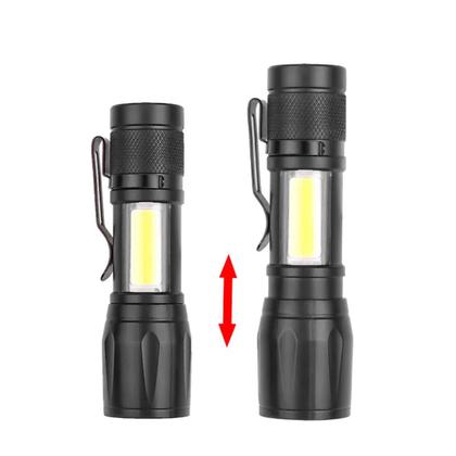 Imagem de LED Lanterna Camping 3 Modos Usb Portátil Recarregável Zoom Ajustável