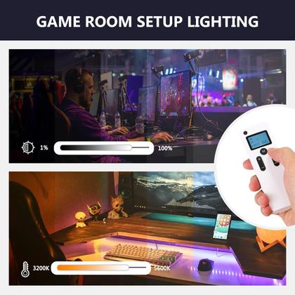 Imagem de LED Ring Light Neewer Advanced de 16 polegadas com suporte 3200-5600K