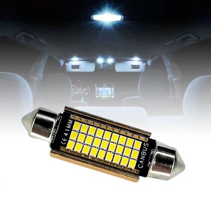 Imagem de Led Torpedo luz de Teto Porta Malas e Placa Canbus Com Canceller TayTech