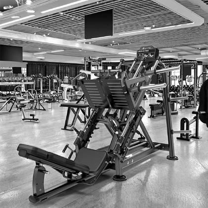 Imagem de Leg Press 45 Unilateral Carga Livre Linha Platinum LTBL14 LuminaFIT