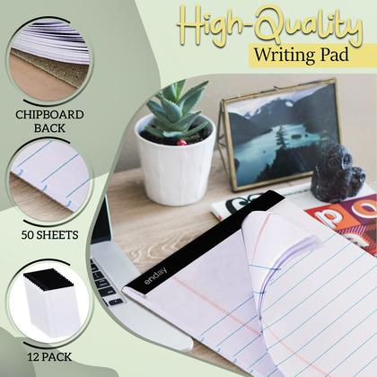 Imagem de Legal Pads Enday 21,6 x 27,9 cm (pacote com 12) 50 folhas por bloco