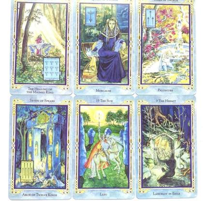 Legend The Arthurian Tarot Deck Tarô Da Lenda Do Rei Arthur