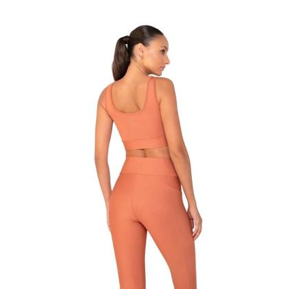 Imagem de Legging Amei Sport Fitness Bolsos Laterais - Terracota