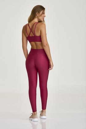 Imagem de Legging Atlanta Classic Cajubrasil Vinho Roma