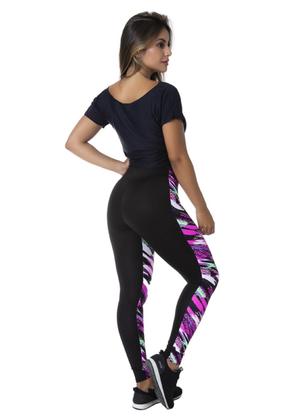 Imagem de Legging DLK com Estampa de Onça Colorida