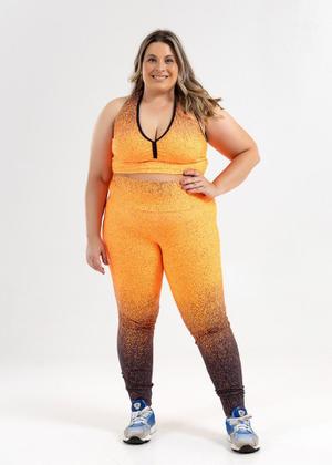 Imagem de Legging Estampada Plus Size de Suplex 