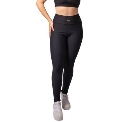 Imagem de Legging Fitness Canelada Zero Transparecia