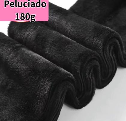 Imagem de Legging Grossa Térmica de Cintura Alta, Forrada com Pelúcia de Lã - Calça Térmica para o Inverno