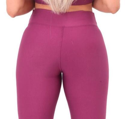 Imagem de Legging Lisa Cos Alto Suplex Feminino/masculino Ginástica