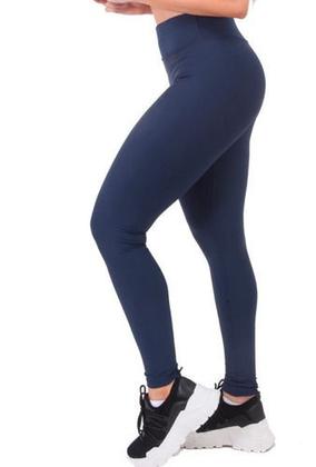 Imagem de Legging Lisa Cos Alto Suplex Feminino/masculino Ginástica