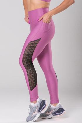 Imagem de Legging Lusty Bolso Tela Wave Lilaz